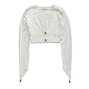 Manuri- White Cardigan